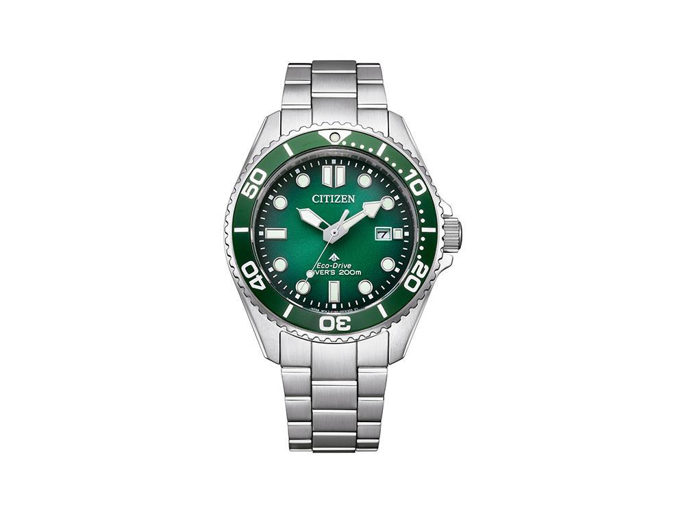 Montre à Quartz Citizen Promaster, 40.5 mm, Vert, 20 atm, BN0269-50W