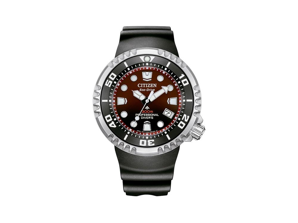 Montre à Quartz Citizen Promaster, E365, 46 mm, Rouge, 30 atm, BN1024-01Z