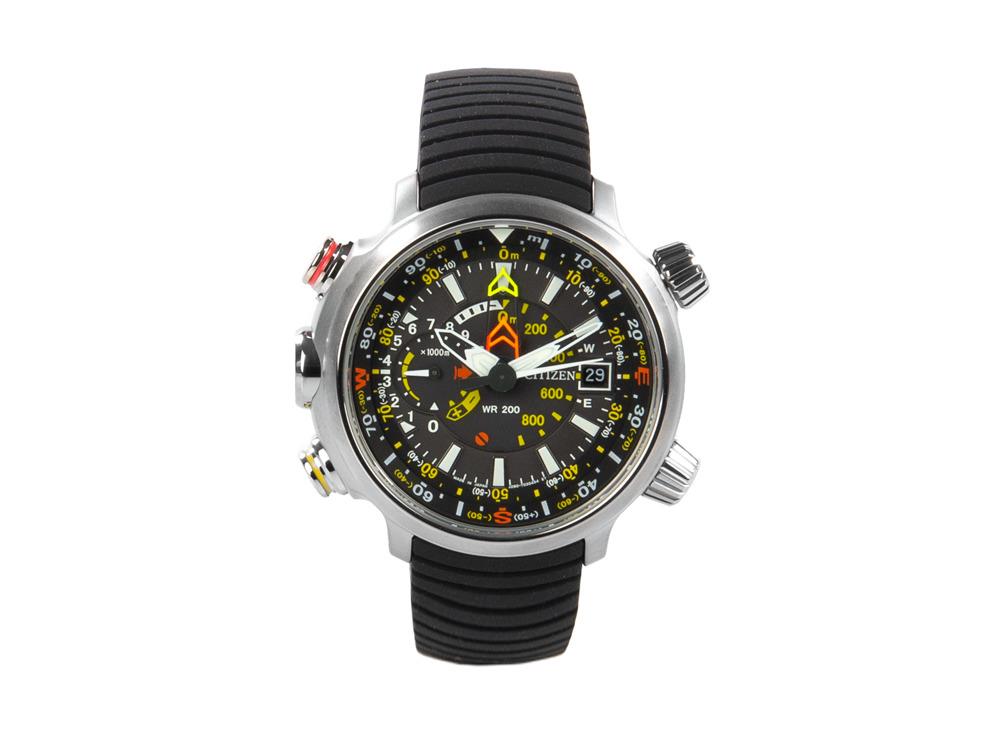 Montre à Quartz Citizen Promaster Altichron, Eco Drive, Noir, 20 atm, BN4021-02E