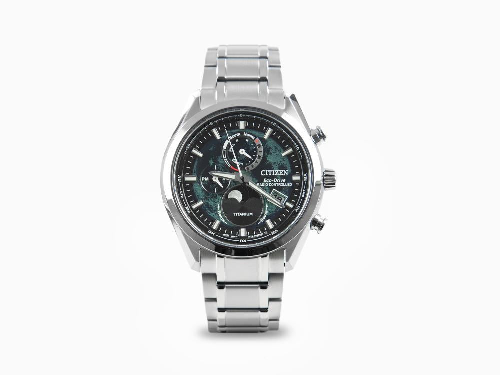 Montre à Quartz Citizen Tsuki-Yomi Radio Controlled, H874, Vert, BY1010-81X