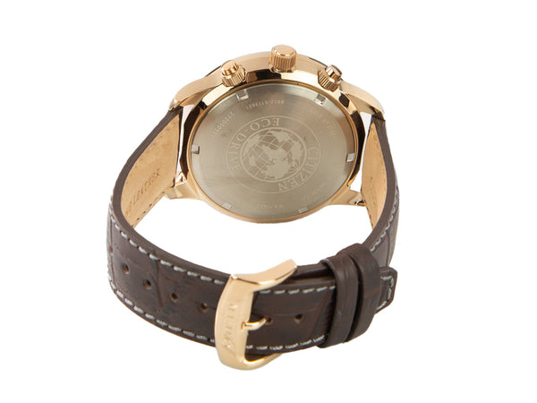 Montre à Quartz Citizen OF, Eco Drive B612, 44 mm, Bracelet en cuir, C - Iguana Sell FR Montre à Quartz Citizen OF, Eco Drive B612, 44 mm, Bracelet en cuir, C - Iguana Sell FR