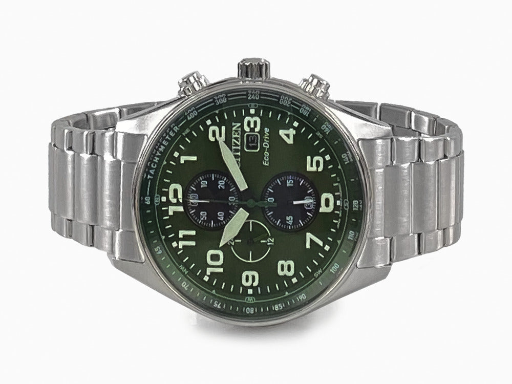 Montre à Quartz Citizen OF, Vert, 43 mm, 10 atm, CA0770-72X