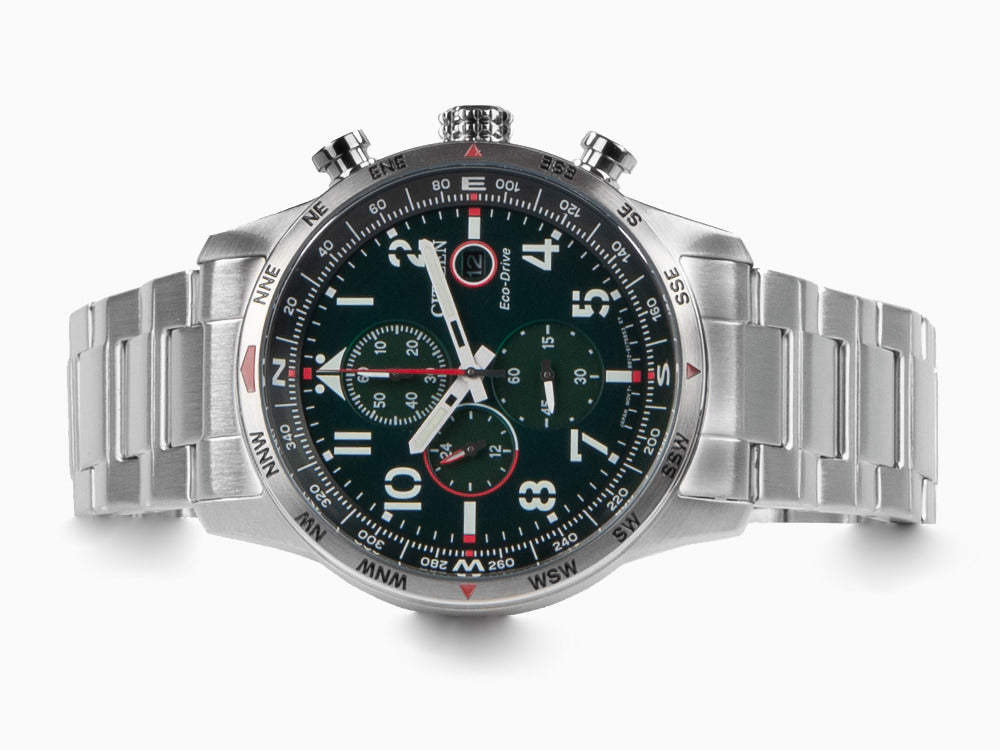 Montre à Quartz Citizen OF, Vert, 43 mm, 10 atm, CA0791-81X