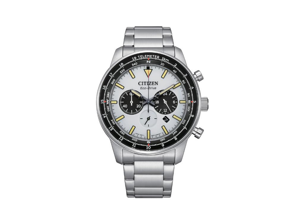 Montre à Quartz Citizen OF, Blanc, 44 mm, 10 atm, CA4500-91A