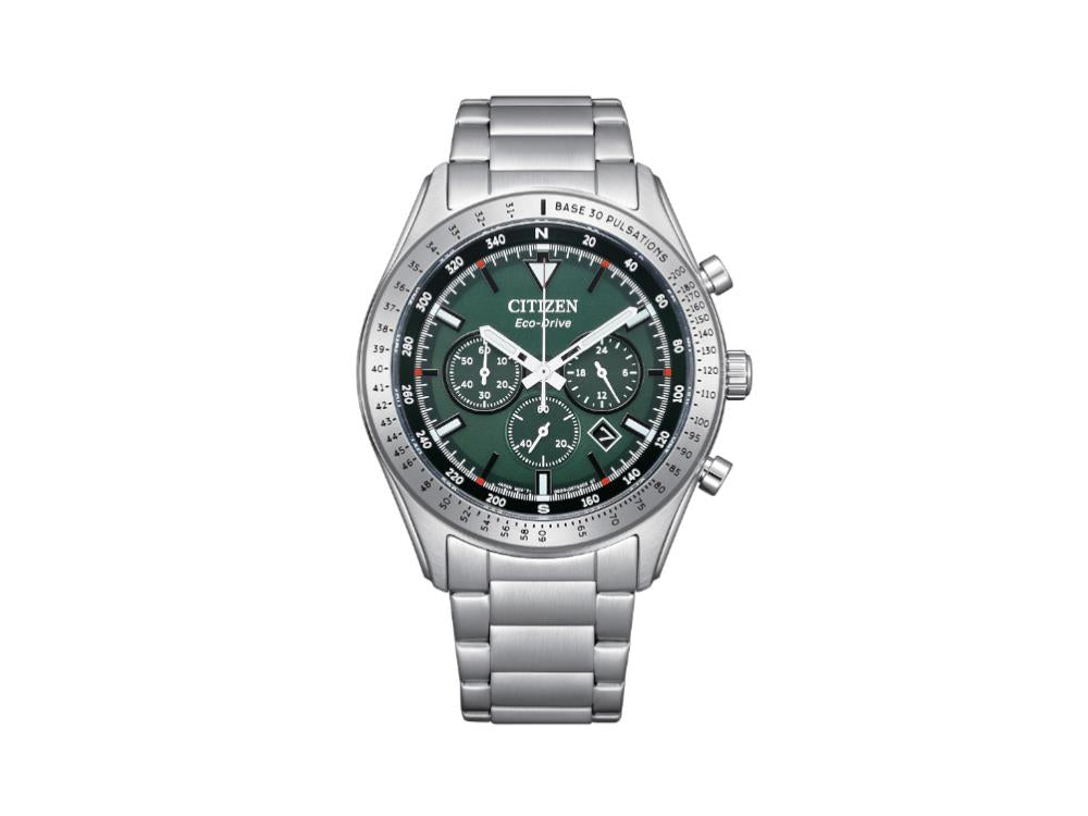 Montre à Quartz Citizen OF, Vert, 43 mm, 10 atm, CA4600-89X