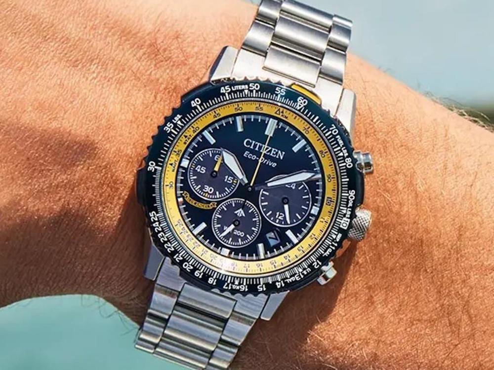 Montre à Quartz Citizen Promaster Blue Angels, 40 mm, Bleu, CA4667-53L