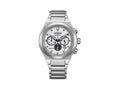 Montre à Quartz Citizen Super Titanium Zenshin Senkei, 41 mm, Blanc, CA4690-51A