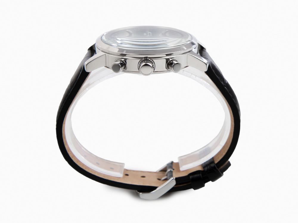 Montre à Quartz Citizen OF Chrono, Vert, 42 mm, Bracelet en cuir, CA7069-24X