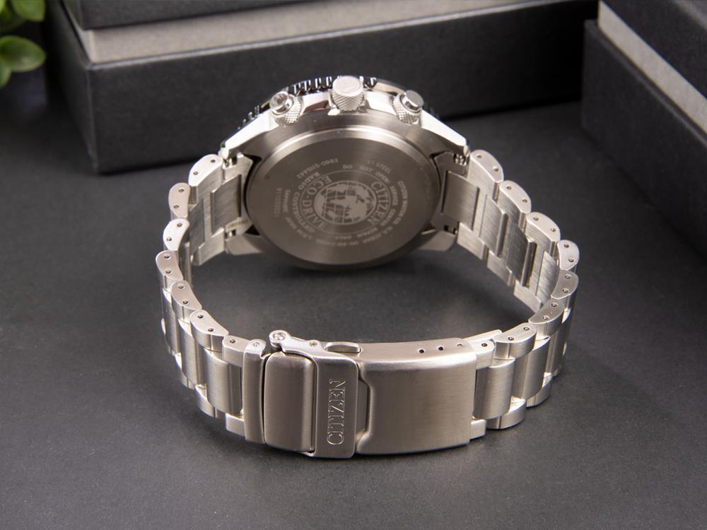 Montre à Quartz Citizen Radio Controlled, ECO DRIVE, 45 mm, Noir, CB5001-57E