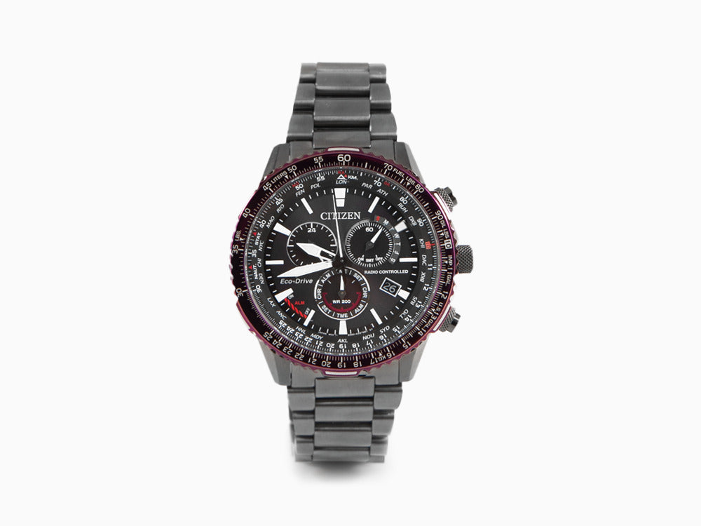 Montre à Quartz Citizen Promaster Pilot, 40.9 mm, Noir, 20 atm, CB5009-55E