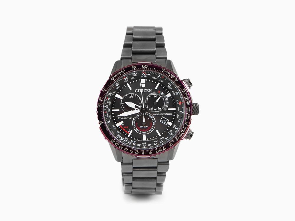 Montre à Quartz Citizen Promaster Pilot, 40.9 mm, Noir, 20 atm, CB5009-55E