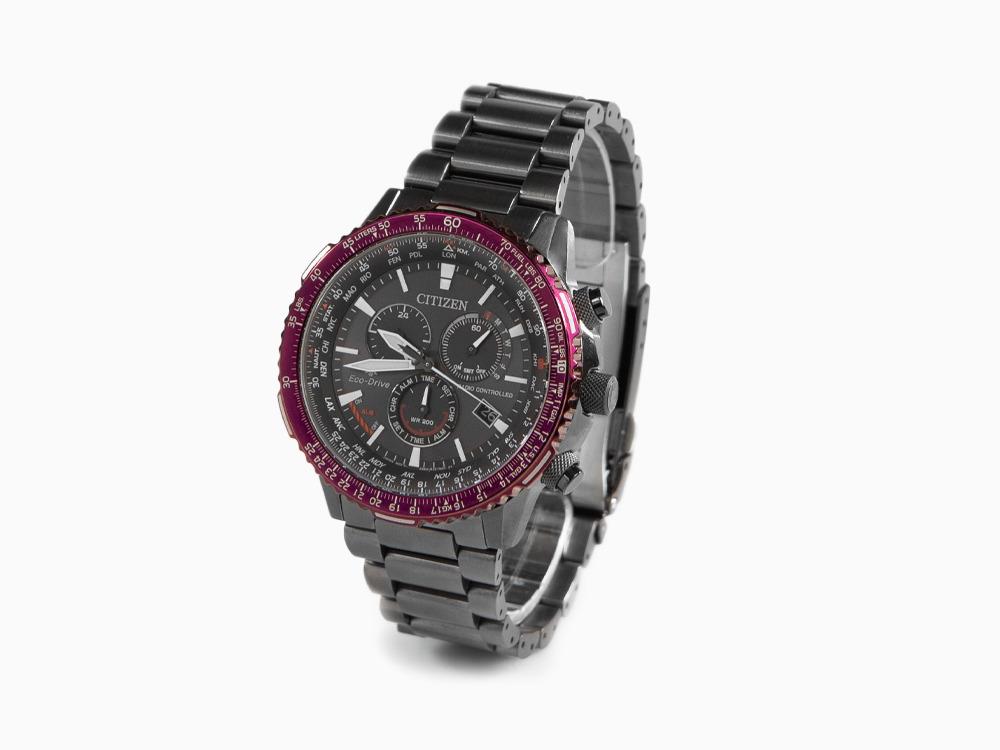 Montre à Quartz Citizen Promaster Pilot, 40.9 mm, Noir, 20 atm, CB5009-55E