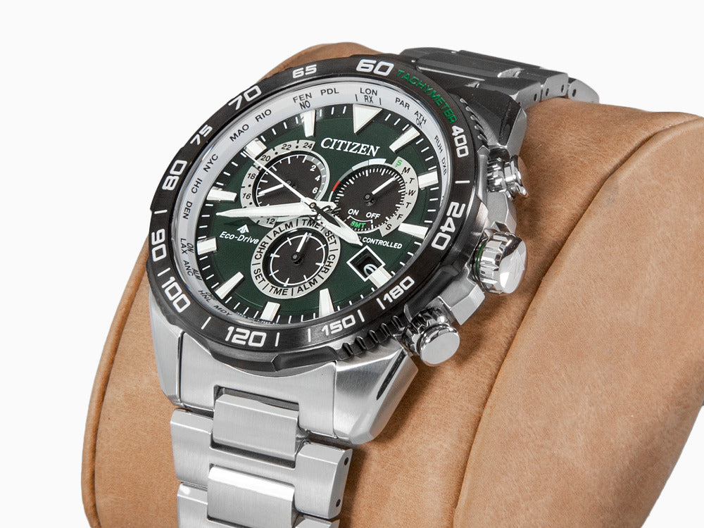 Montre Citizen Radio Controlled Chrono Pilot E660 Sport, 44mm, 20atm, CB5034-91W