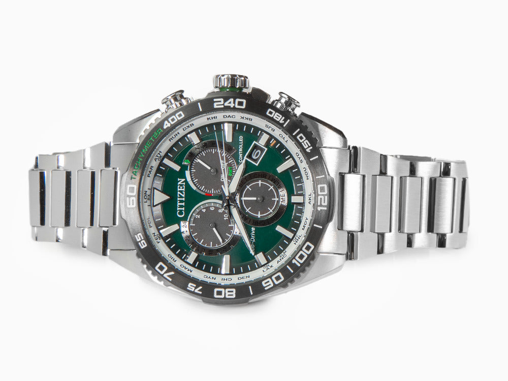 Montre Citizen Radio Controlled Chrono Pilot E660 Sport, 44mm, 20atm, CB5034-91W