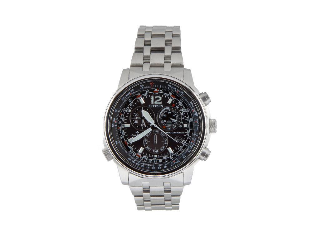 Montre à Quartz Citizen Radio Controlled, ECO DRIVE, 43,8mm, Noir, CB5860-86E