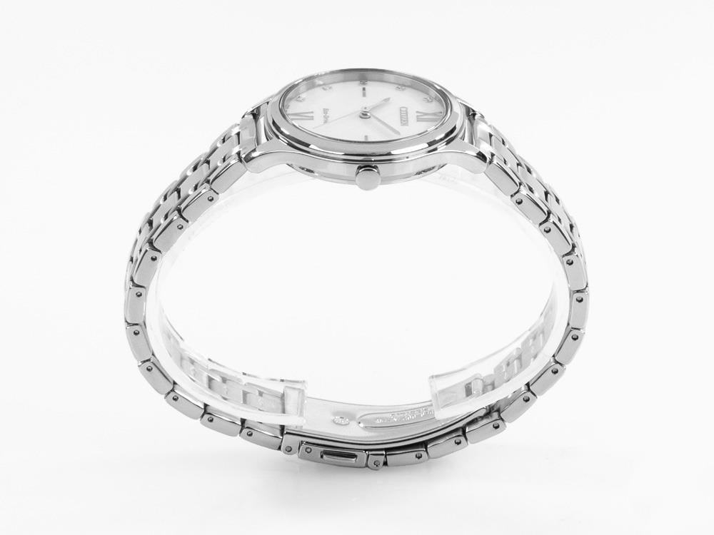 Montre à Quartz Citizen Lady OF, Eco Drive E031, 32 mm, 5 atm, Blanc, EM0500-73A