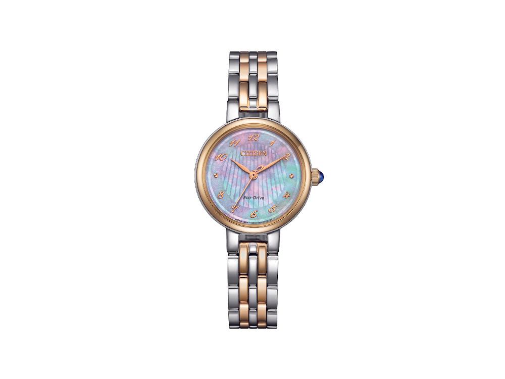 Montre à Quartz Citizen Lady, Eco Drive E031, 27.7 mm, Rosa, EM0996-84Y