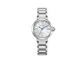 Montre à Quartz Citizen Lady, Eco Drive E031, 29,5 mm, Blanc, EM1070-83A
