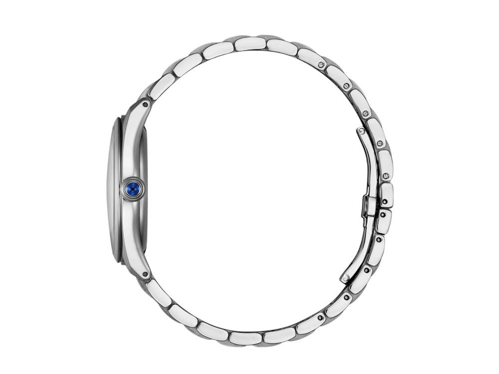 Montre à Quartz Citizen Lady, Eco Drive E031, 33 mm, Bleu, EM1140-80L