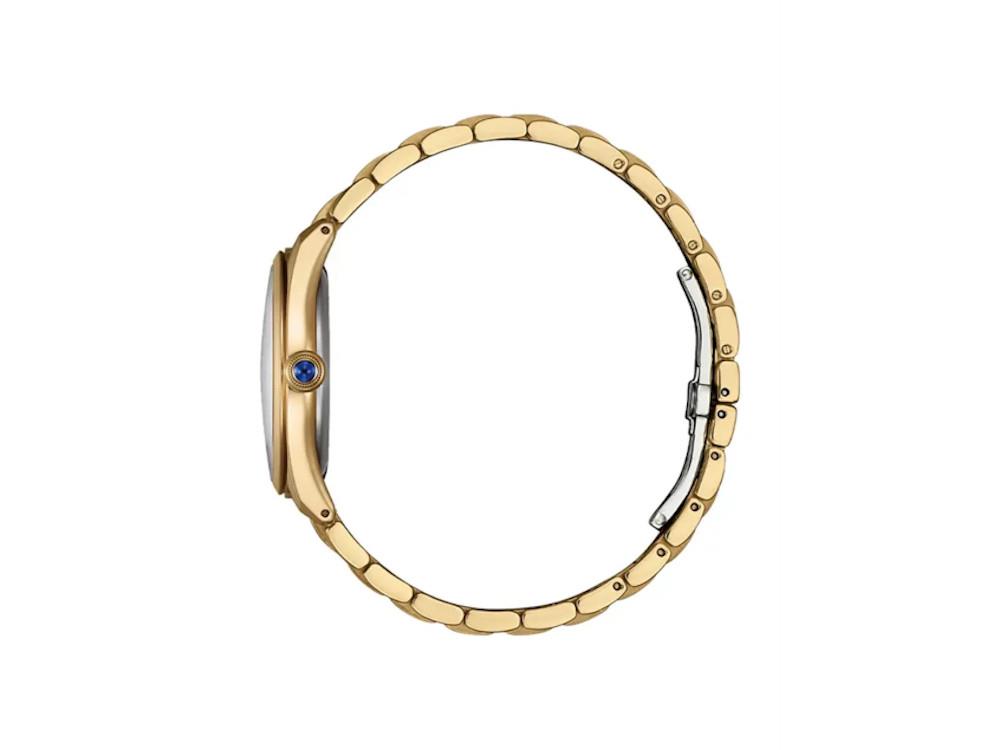 Montre à Quartz Citizen Lady, Eco Drive E031, 33 mm, Marron, EM1143-81Z