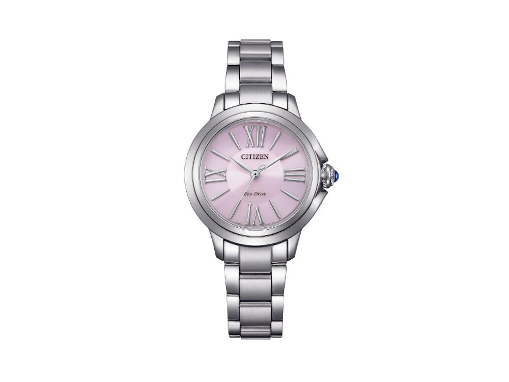 Montre à Quartz Citizen Lady, Eco Drive E031, 31.5 mm, Rosa, EM1160-58X