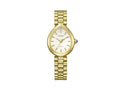 Montre à Quartz Citizen Lady, Eco Drive, 26,20 x 35,3mm, Doré, EM1208-53A