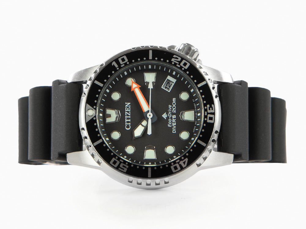 Montre à Quartz Citizen Promaster Aqualand I, 36.5 mm, Noir, 20 atm, EO2020-08E