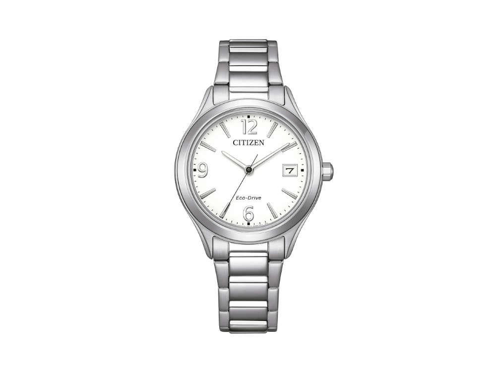 Montre à Quartz Citizen OF Lady Sporty, Blanc, 33.5 mm, 5 atm , FE6121-67A