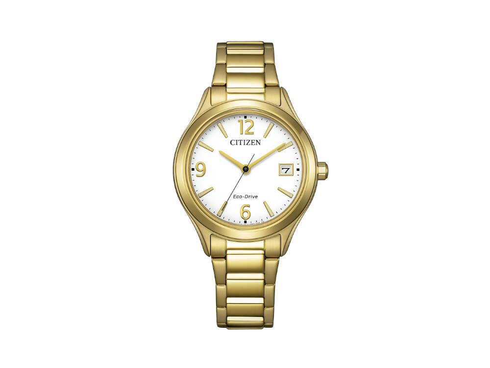 Montre à Quartz Citizen OF Lady Sporty, Blanc, 33.5 mm, 5 atm, FE6122-64A