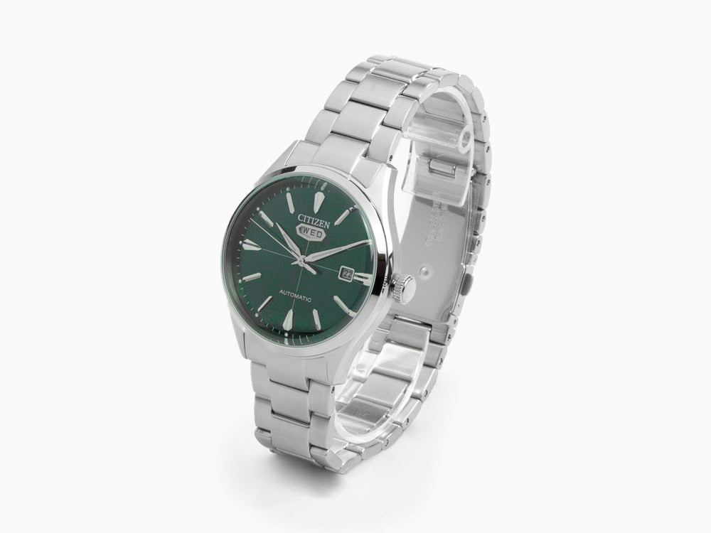 Montre Automatique Citizen C7, Citizen 8200, 40.2 mm, Vert, 5 atm , NH8391-51X