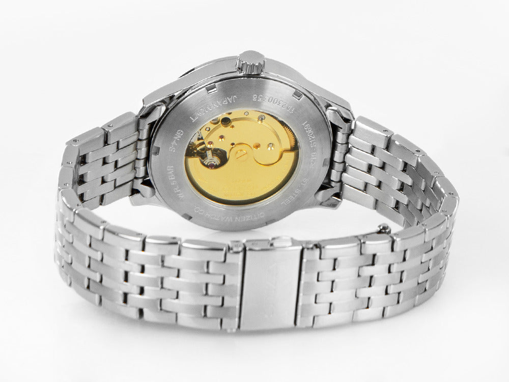 Montre Automatique Citizen OF, Citizen 8210, 40 mm, Noir, 10 atm, NJ0110-85E