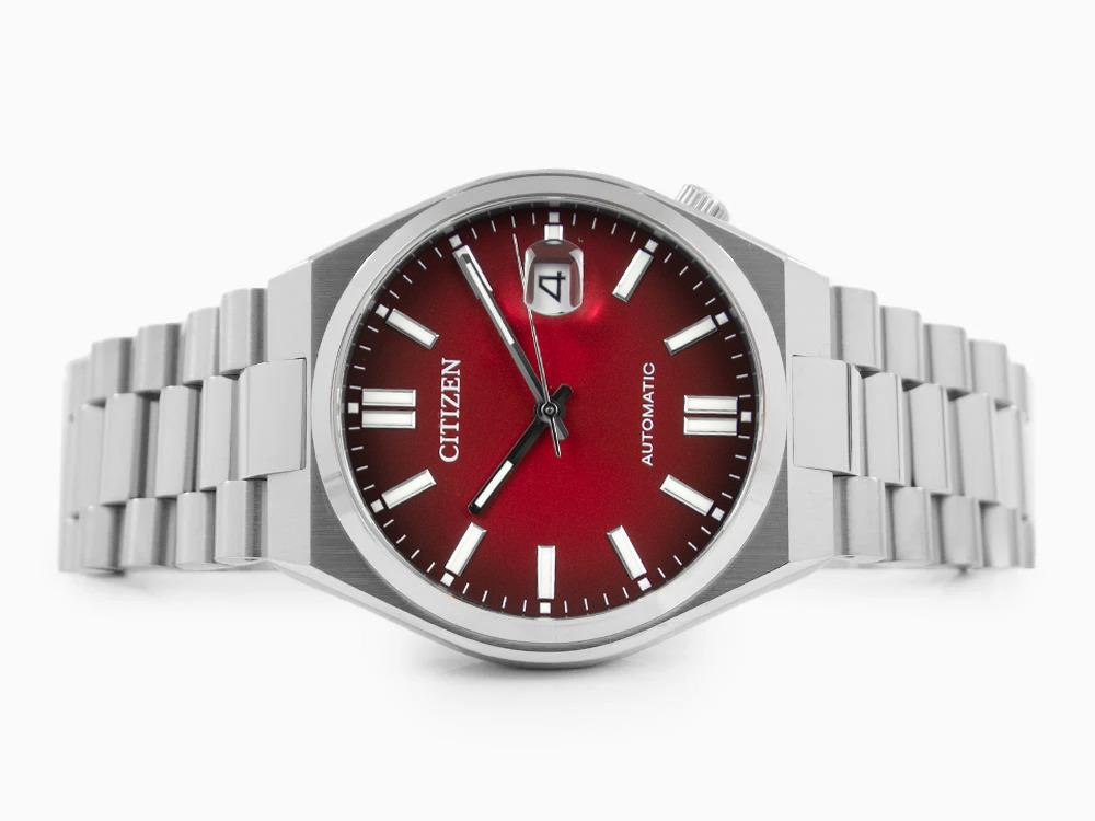 Montre Automatique Citizen Tsuyosa, Citizen 8210, 40 mm, Rouge, NJ0150-56W