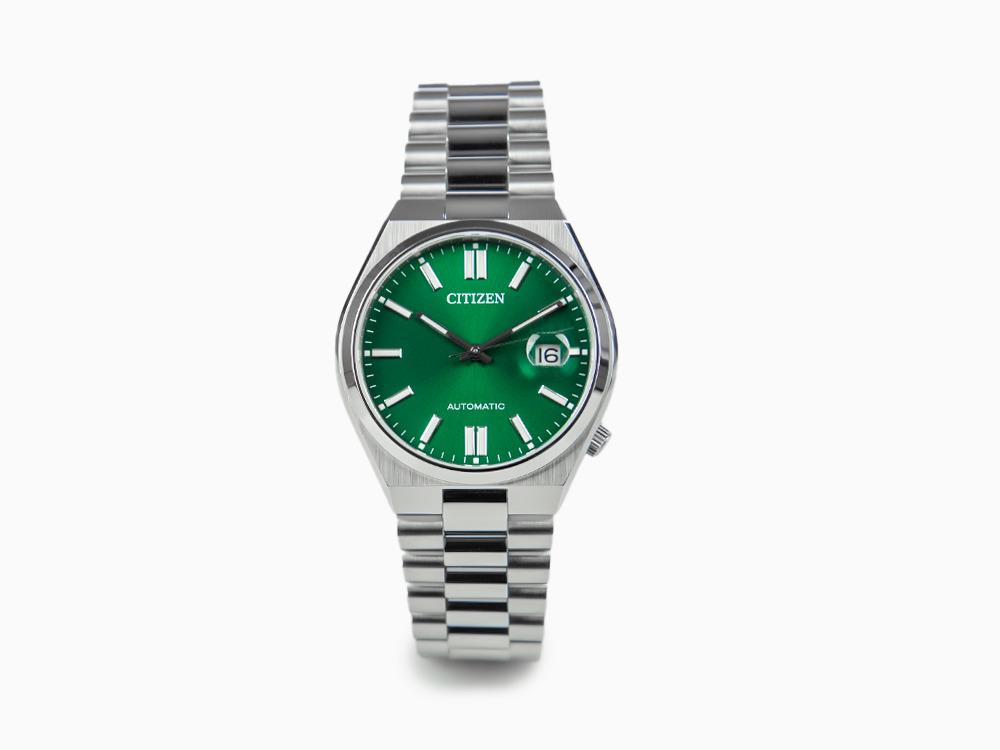 Montre Automatique Citizen NJ0150 Series Tsuyosa, 40 mm, Vert, NJ0150-81X