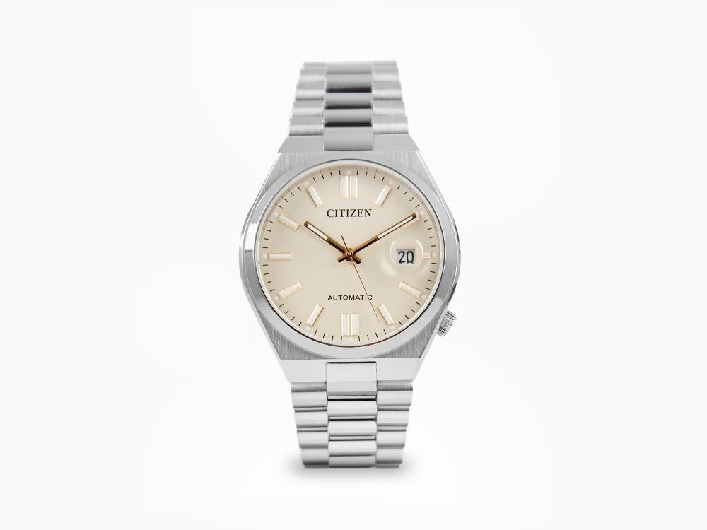 Montre Automatique Citizen NJ0150 Series Tsuyosa, 40 mm, Beige, NJ0151-88W