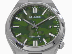 Montre Automatique Citizen NJ0150 Series Tsuyosa, 40 mm, Vert, NJ0159-86X