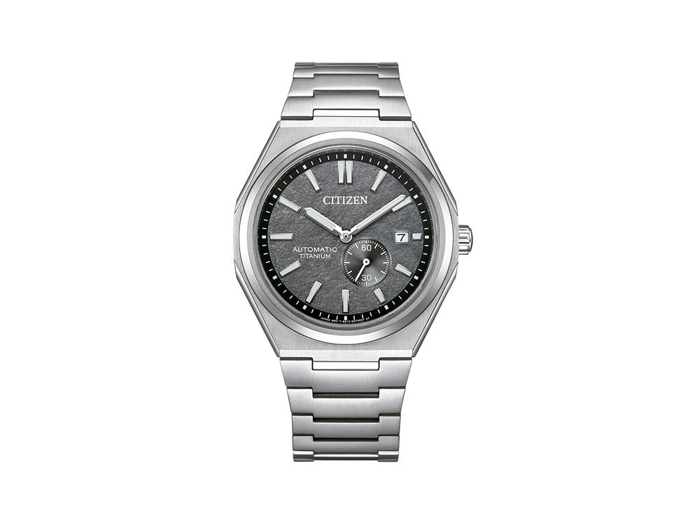 Montre Automatique Citizen Super Titanium, 40.5 mm, Gris, 10 atm, NJ0180-80H