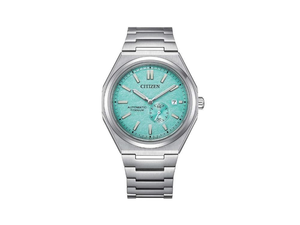 Montre Automatique Citizen Super Titanium, 8213, 40.5 mm, Turquoise, NJ0180-80M
