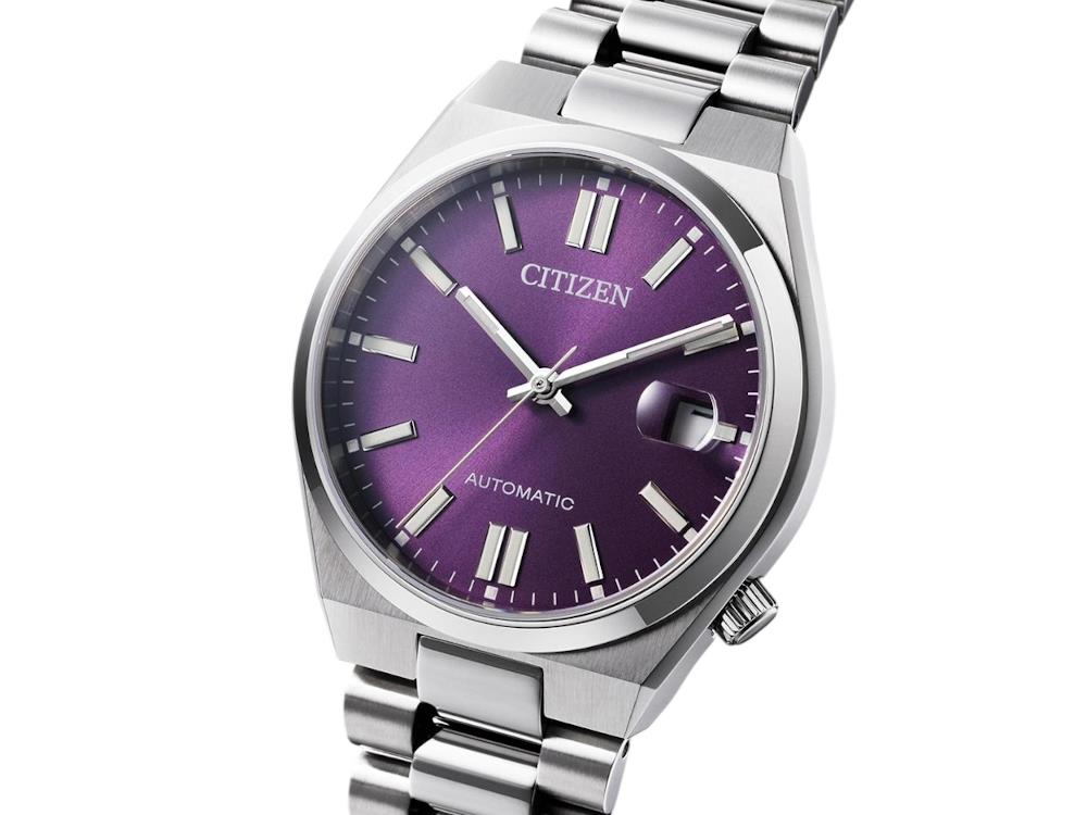 Montre Citizen Tsuyosa NJ0200 Series, 37 mm, violet, 10 atm, NJ0200-50W