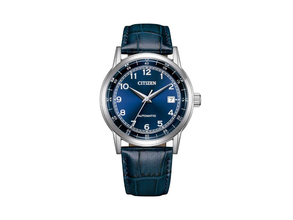 Montre Automatique Citizen OF Classic, 40 mm, Bleu, 5 atm, NJ0210-13L