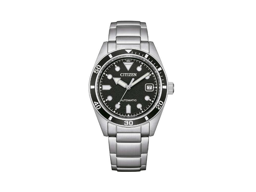 Montre Automatique Citizen OF Unisex, 38,5mm, Noir, 10 atm, NJ0221-50E