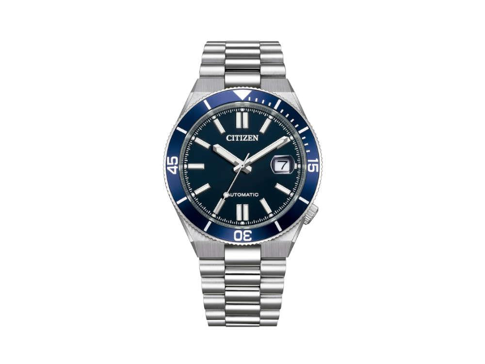 Montre Automatique Citizen Tsuyosa Shore, Citizen 8210, 40 mm, Bleu, NJ0230-59L