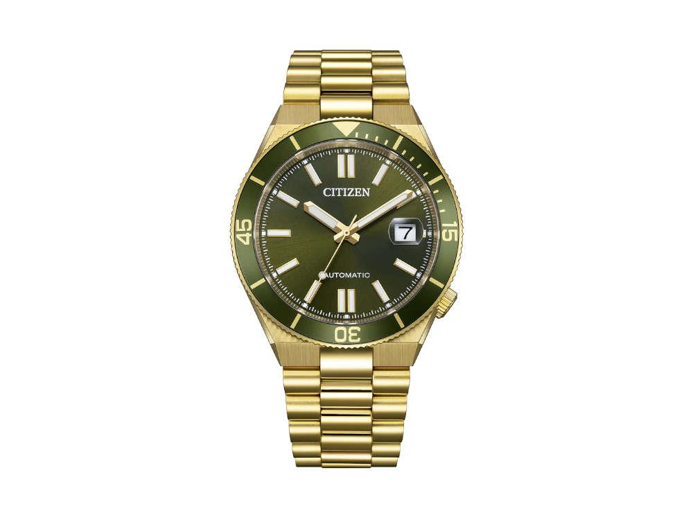Montre Automatique Citizen Tsuyosa Shore, Citizen 8210, 40 mm, Vert, NJ0232-53X