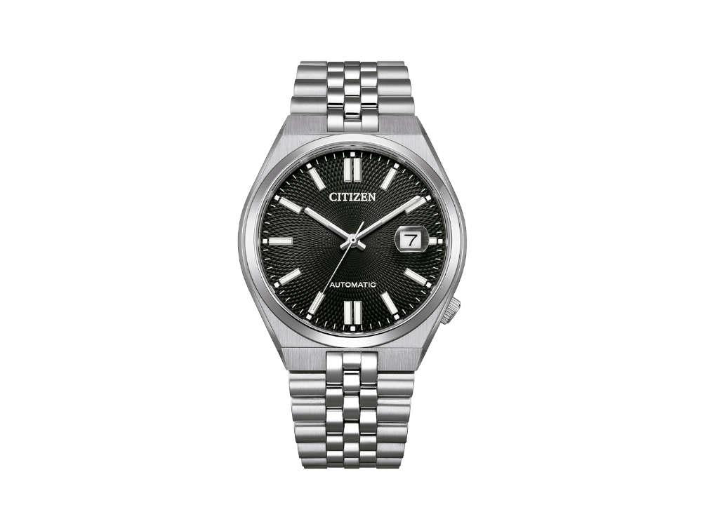 Montre Automatique Citizen Tsuyosa 60, 8310, 40 mm, Noir, NK0020-55E