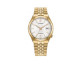Montre Automatique Citizen Tsuyosa 60, Citizen 8310, 37 mm, Blanc, NK0032-56A