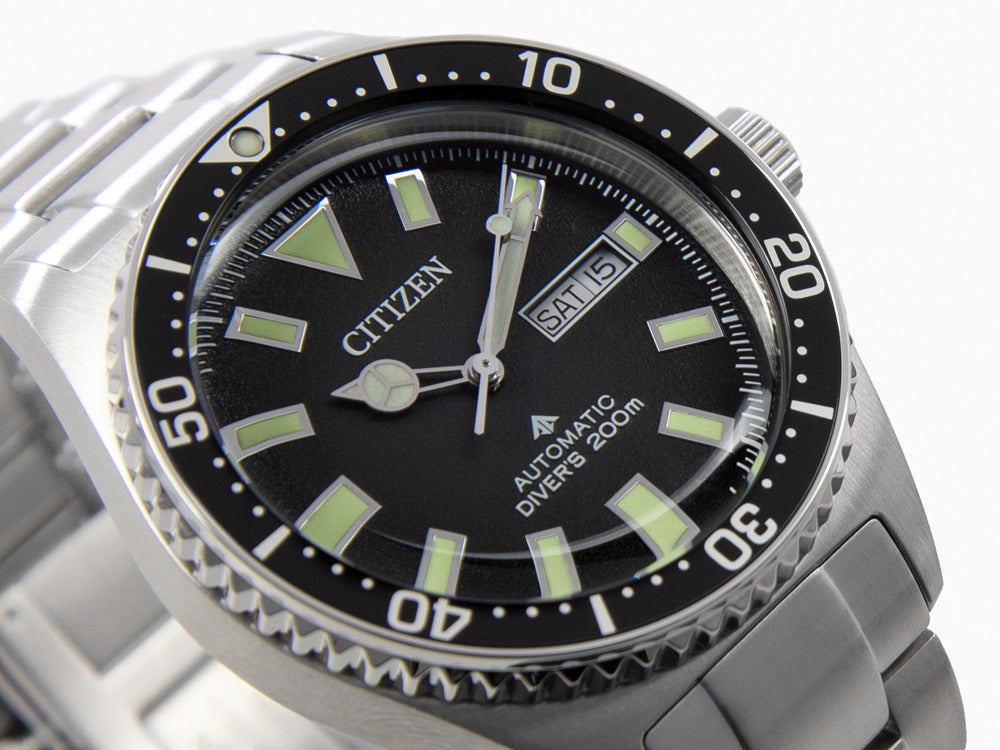 Montre Automatique Citizen Promaster, Noir, 41 mm, 20 atm, NY0120-52E