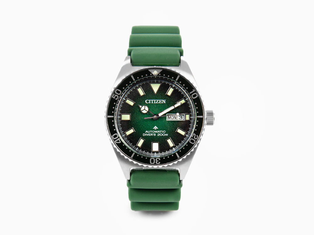 Montre Automatique Citizen Promaster, Vert, 41 mm, 20 atm, NY0121-09X
