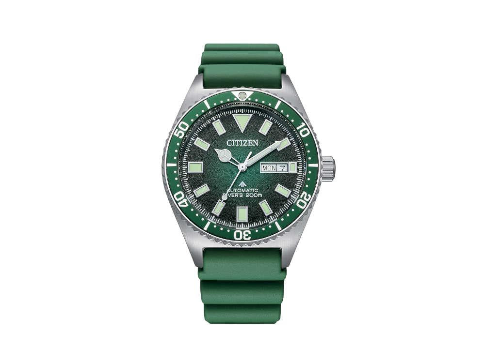 Montre Automatique Citizen Promaster, Vert, 41 mm, 20 atm, NY0121-09X