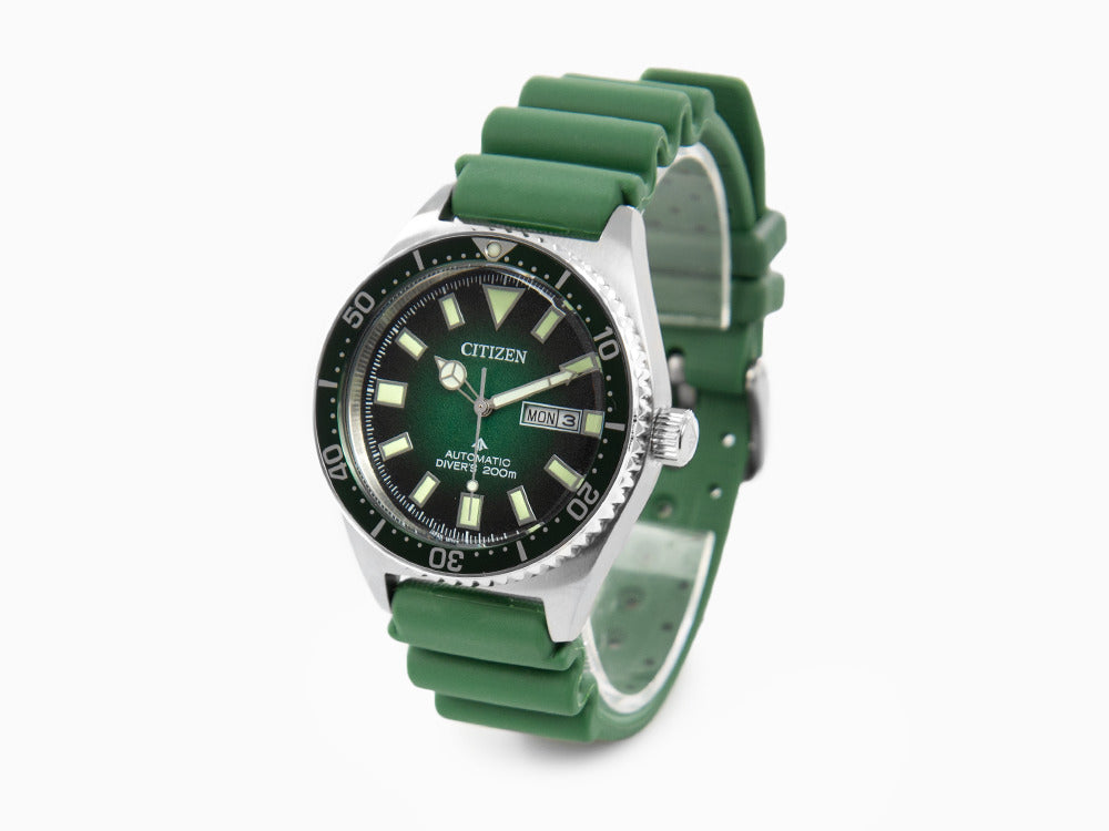 Montre Automatique Citizen Promaster, Vert, 41 mm, 20 atm, NY0121-09X
