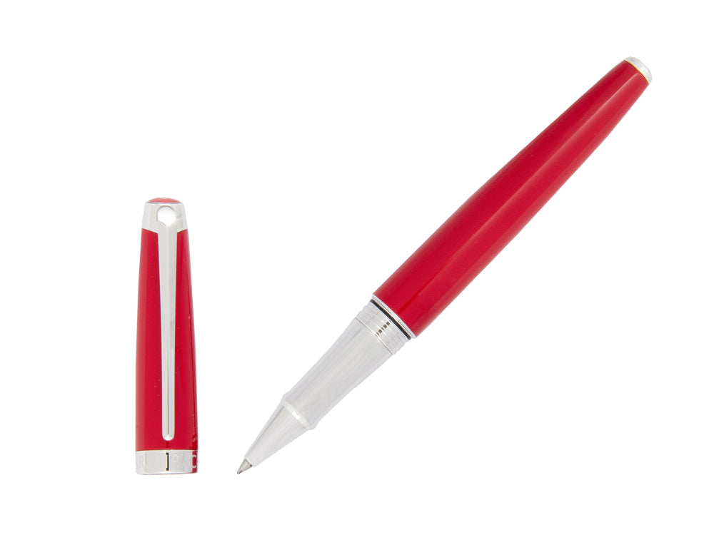 Roller Caran d´Ache Léman Scarlet Red, Laque, Garnitures en Rhodium, 4779.770,