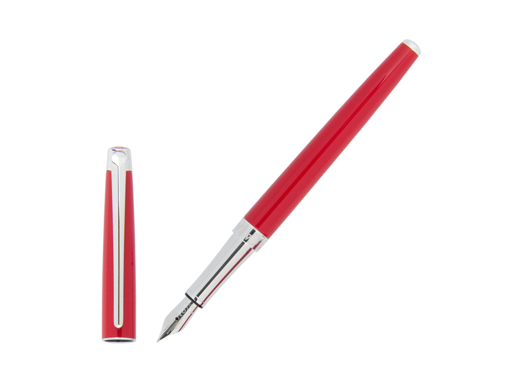 Stylo Plume Caran d´Ache Léman Slim Scarlet Red, Laque, Rouge, 4791.770